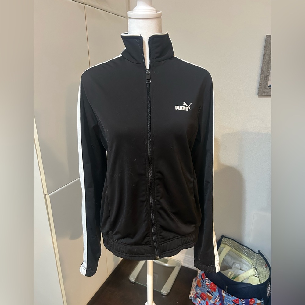 Puma jogger zip up jacket